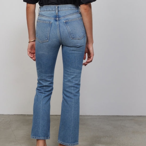 EUC Jenni Kayne "B Sides Field Kick flare Jeans in Viva" sz 27 - Picture 3 of 8